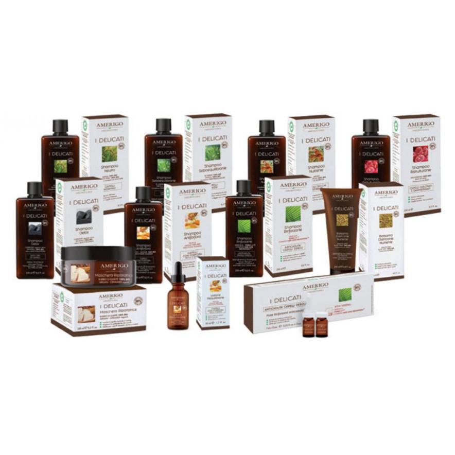 Balsamo Districante Nutriente ai Semi di Lino e Aloe 200 ml - AMERIGO