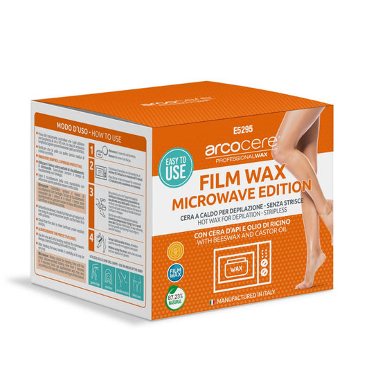 Cera a Caldo per depilazione senza strisce film wax ml. 500 - ARCOCERE