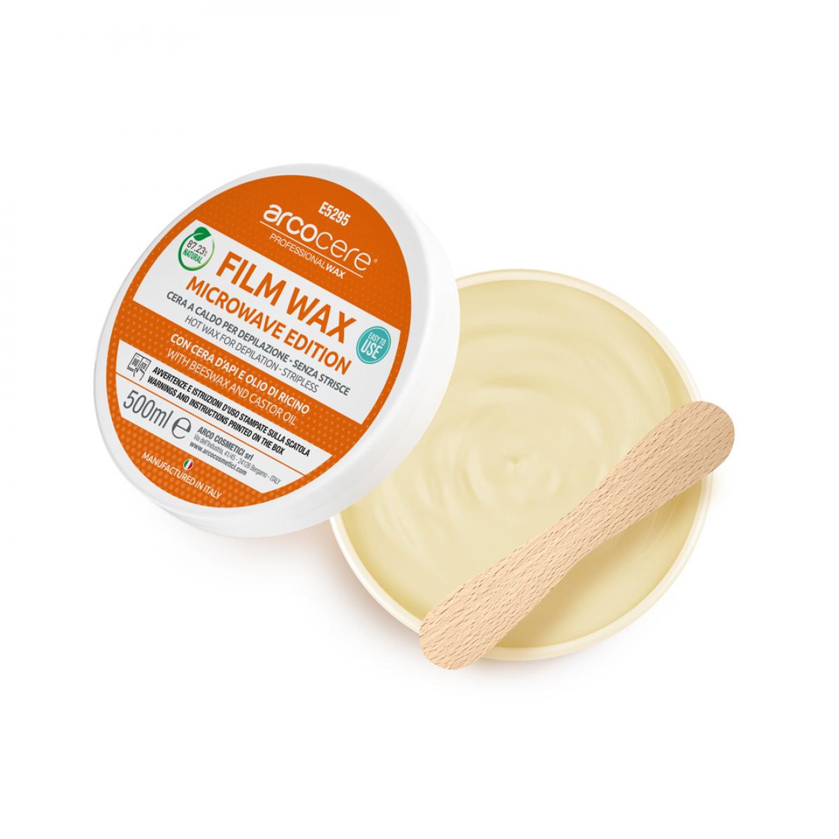 Cera a Caldo per depilazione senza strisce film wax ml. 500 - ARCOCERE