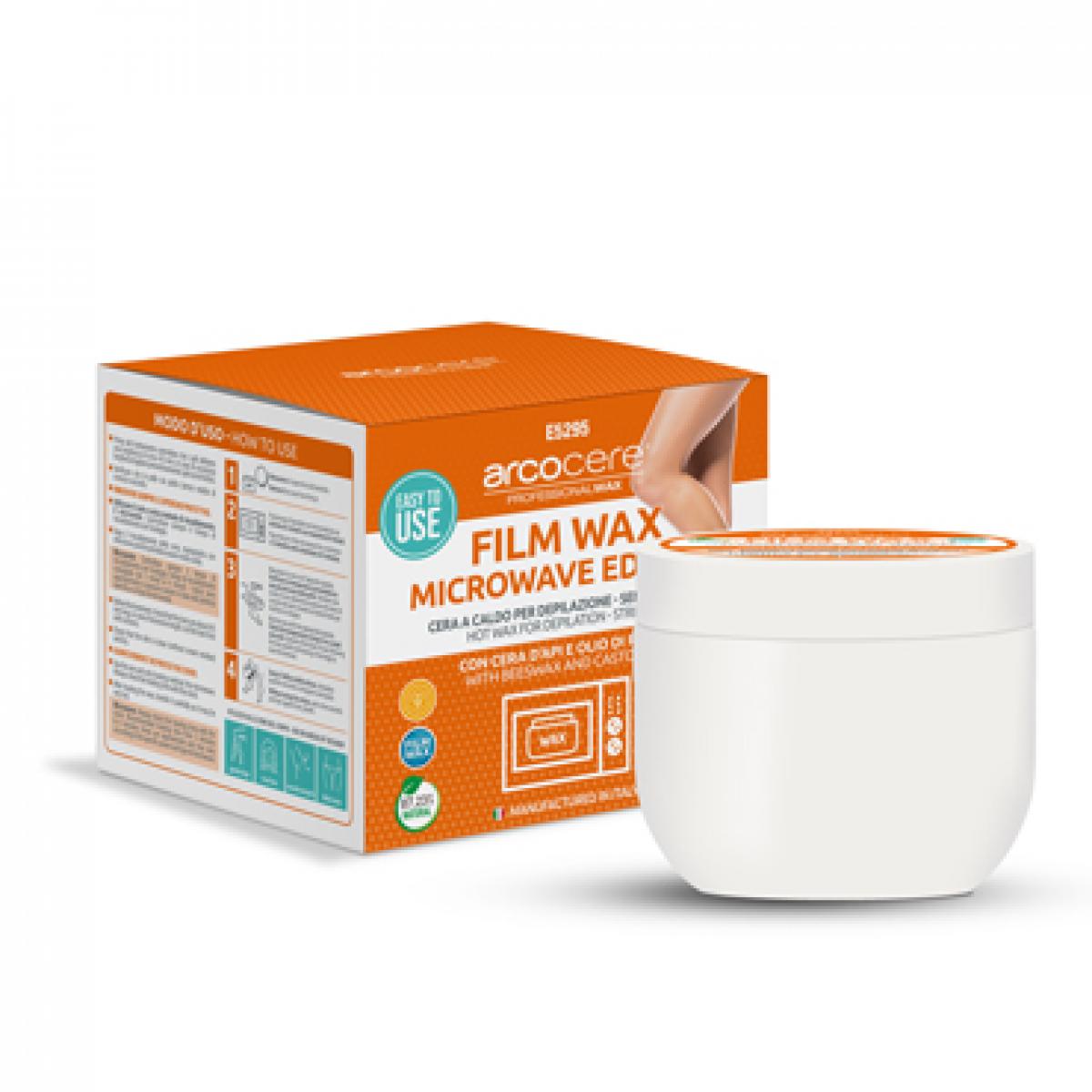 Cera a Caldo per depilazione senza strisce film wax ml. 500 - ARCOCERE