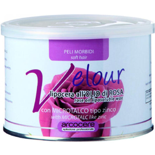 Ceretta pink titanium velour da 400ml - ARCOCERE