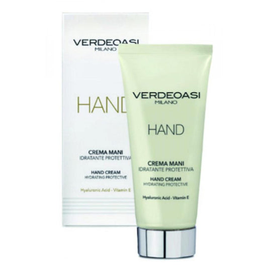 Crema Mani Idratante Protettiva Acido Jaluronico e Vit. E 100 ml - VERDEOASI
