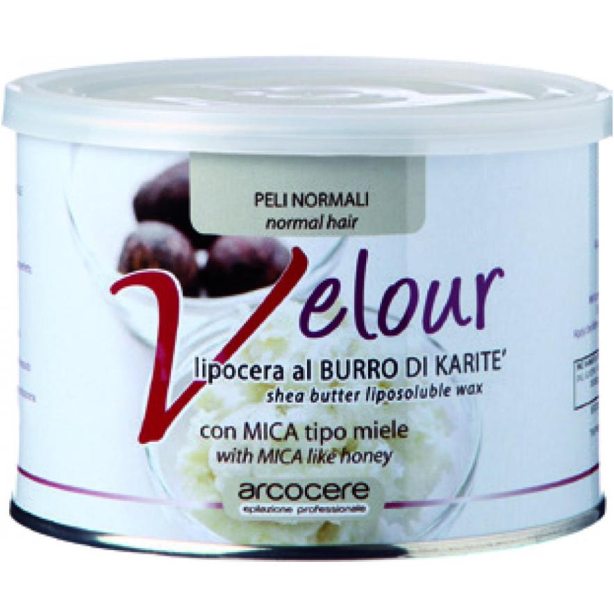 Ceretta al Burro di Karitè Velour vaso da 400 ml - ARCOCERE