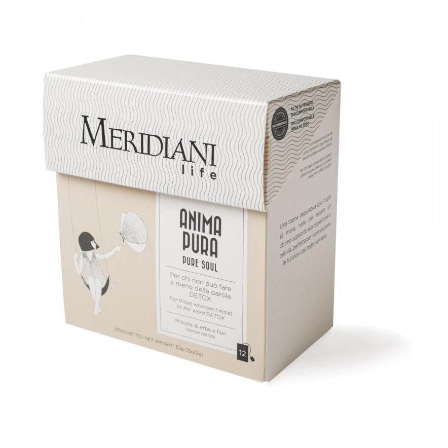 Tisana Meridiani Anima Pura in Filtri Confezione 12 pz - MERIDIANI