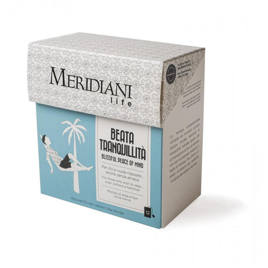 Tisana Meridiani Beata Tranquillità in Filtri Confezione 12 pz - MERIDIANI