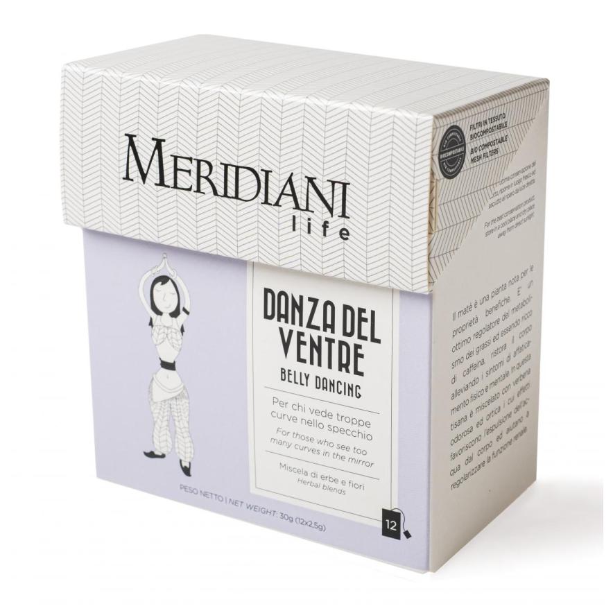 Tisana Meridiani Danza del Ventre in Filtri Confezione 12 pz - MERIDIANI