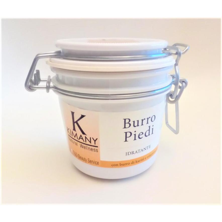 Burro Piedi Idratante,Calmante vaso da 200 ml - KIMANY