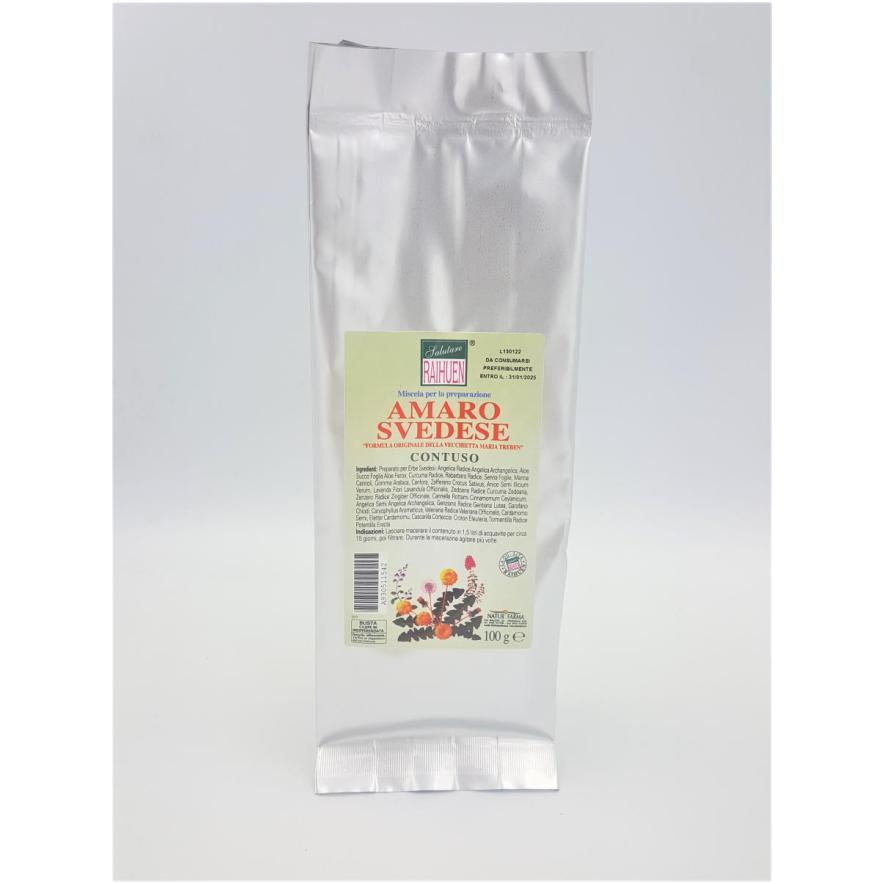Preparato per Erbe Svedesi Ricetta M. Treben Contuso da 100 gr - RAIHUEN