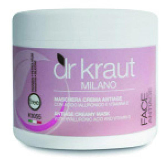 Maschera Antiage Rivitalizzante con Acido Jaluronico+Vit. E vaso da 500 ml - DR KRAUT