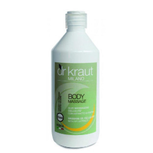 Olio Massaggio Cellulite con Estratto di Edera da 500 ml - DR KRAUT