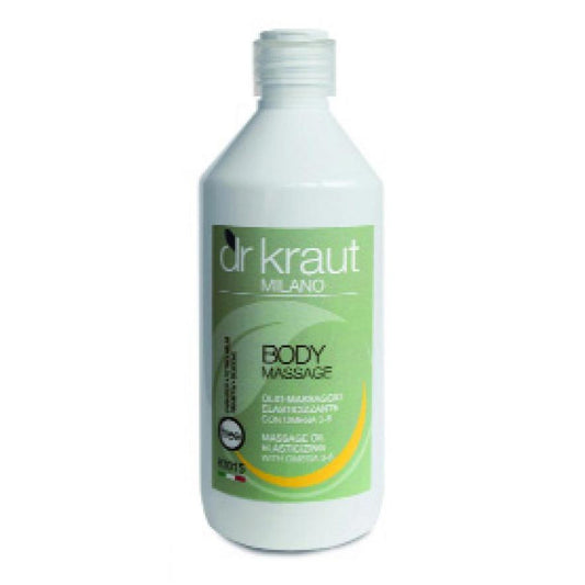 Olio Massaggio Elasticizzante con Omega 3-6 da 500 ml - DR KRAUT