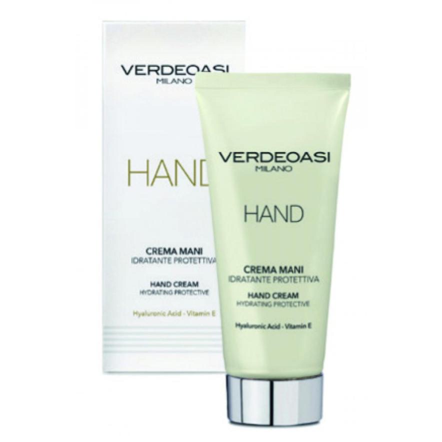 Crema Mani Idratante Protettiva Acido Jaluronico e Vit. E 100 ml - VERDEOASI