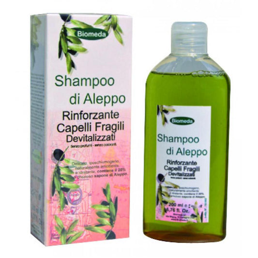 Shampoo Rinforzante Caduta Aleppo ml. 200 - BIOMEDA