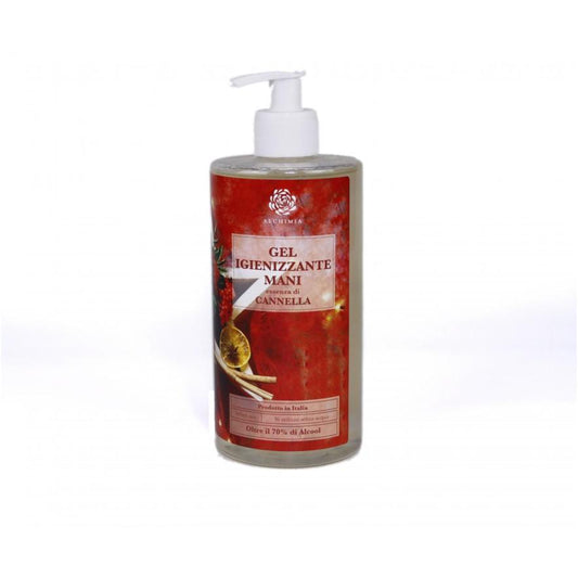 Gel igienizzante Mani natalizio alla Cannella 500 ml - ALCHIMIA