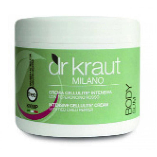 Crema Cellulite Intensiva con Peperoncino Rosso vaso da 500 ml - DR KRAUT