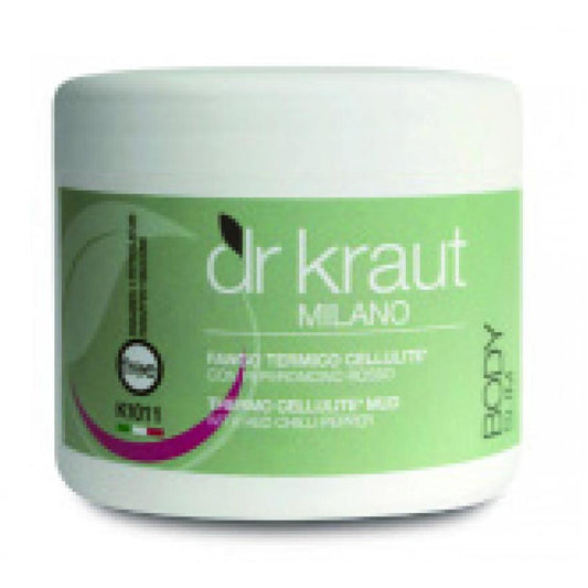 Fango Termico Cellulite con Peperoncino Rosso vaso da 500 ml - DR KRAUT