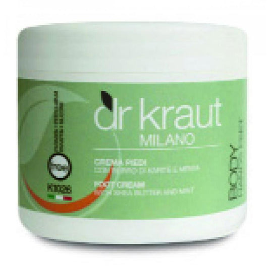 Crema Piedi con Burro di Karite e Menta vaso da 500 ml - DR KRAUT