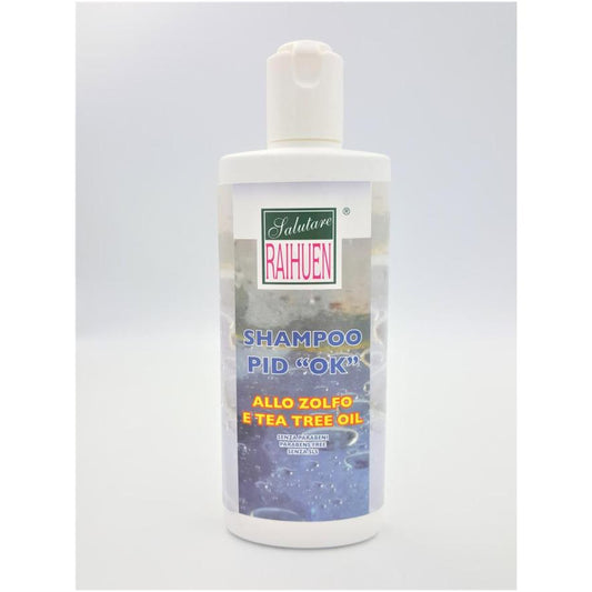 Shampoo Pidocchi Ok Zolfo e Tea Tree 200 ml - RAIHUEN