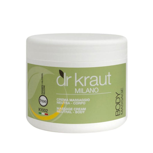 Crema Massaggio Neutra Corpo vaso da 500 ml - DR KRAUT