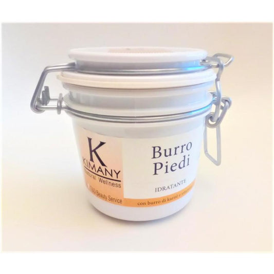 Burro Piedi Idratante,Calmante vaso da 200 ml - KIMANY