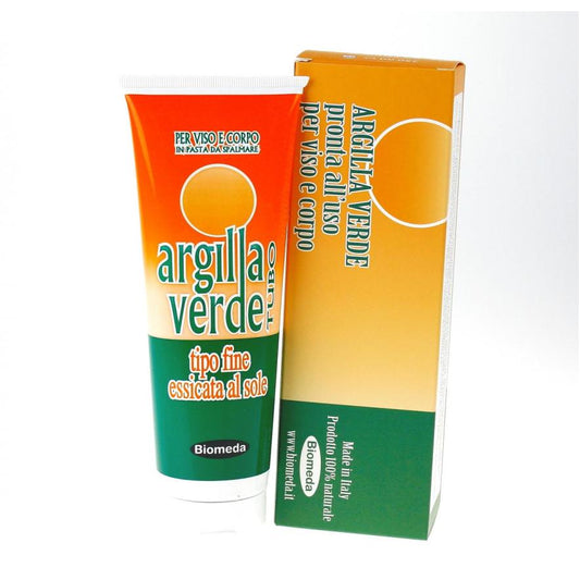 Argilla Pura pronta da spalmare per Viso e Corpo Tubo 250 ML - BIOMEDA