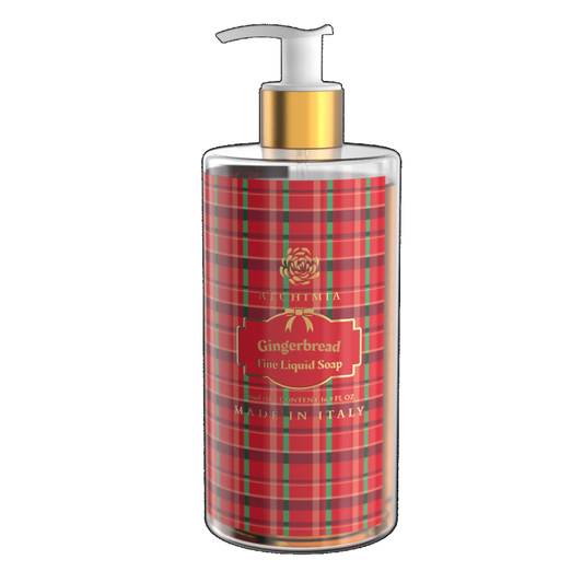 Sapone Liquido Xmas al pan di zenzero Gingerbread da 500 ml - ALCHIMIA