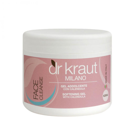 Gel Calendula per pulizia del viso manuale o con apparecchi vaso da 500 ml - DR KRAUT