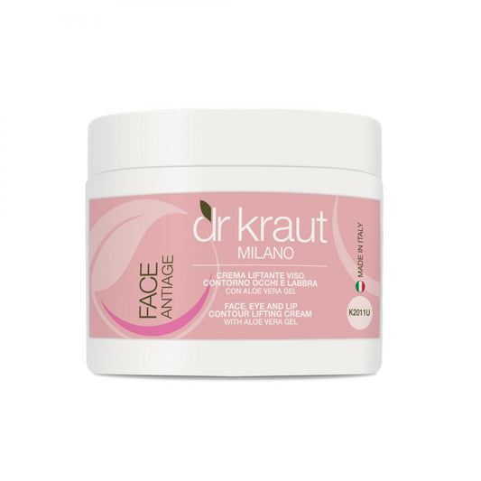 Crema Liftante viso rughe contorno occhi e labbra vaso da 500 ml - DR KRAUT