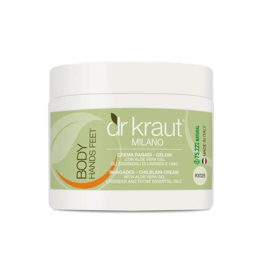 Crema Ragadi, geloni e Inspessimento cutaneo vaso da 500 ml - DR KRAUT