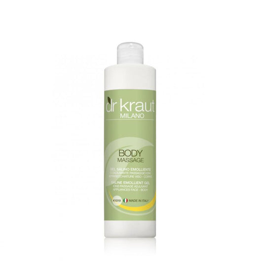 Gel Salino Emolliente per apparecchiature passaggio ioni viso e corpo 500 ml - DR KRAUT