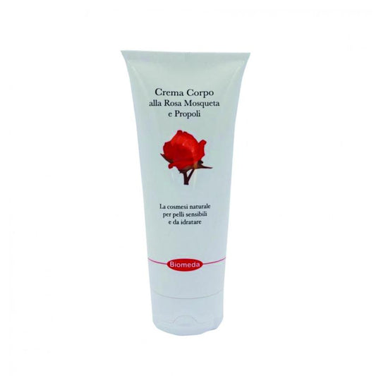 Crema corpo alla Rosa Mosqueta e Propoli in tubo da ml. 200 - BIOMEDA