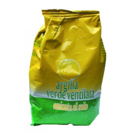 Argilla Verde Ventilata fine da 500 gr - BIOMEDA