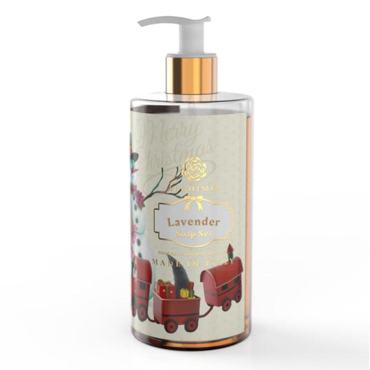 Sapone Liquido Xmas alla Lavanda Pupazzo di neve da 500 ml - ALCHIMIA